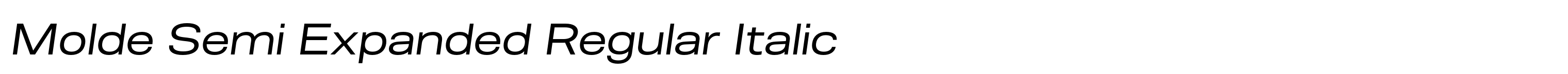 Molde Semi Expanded Regular Italic